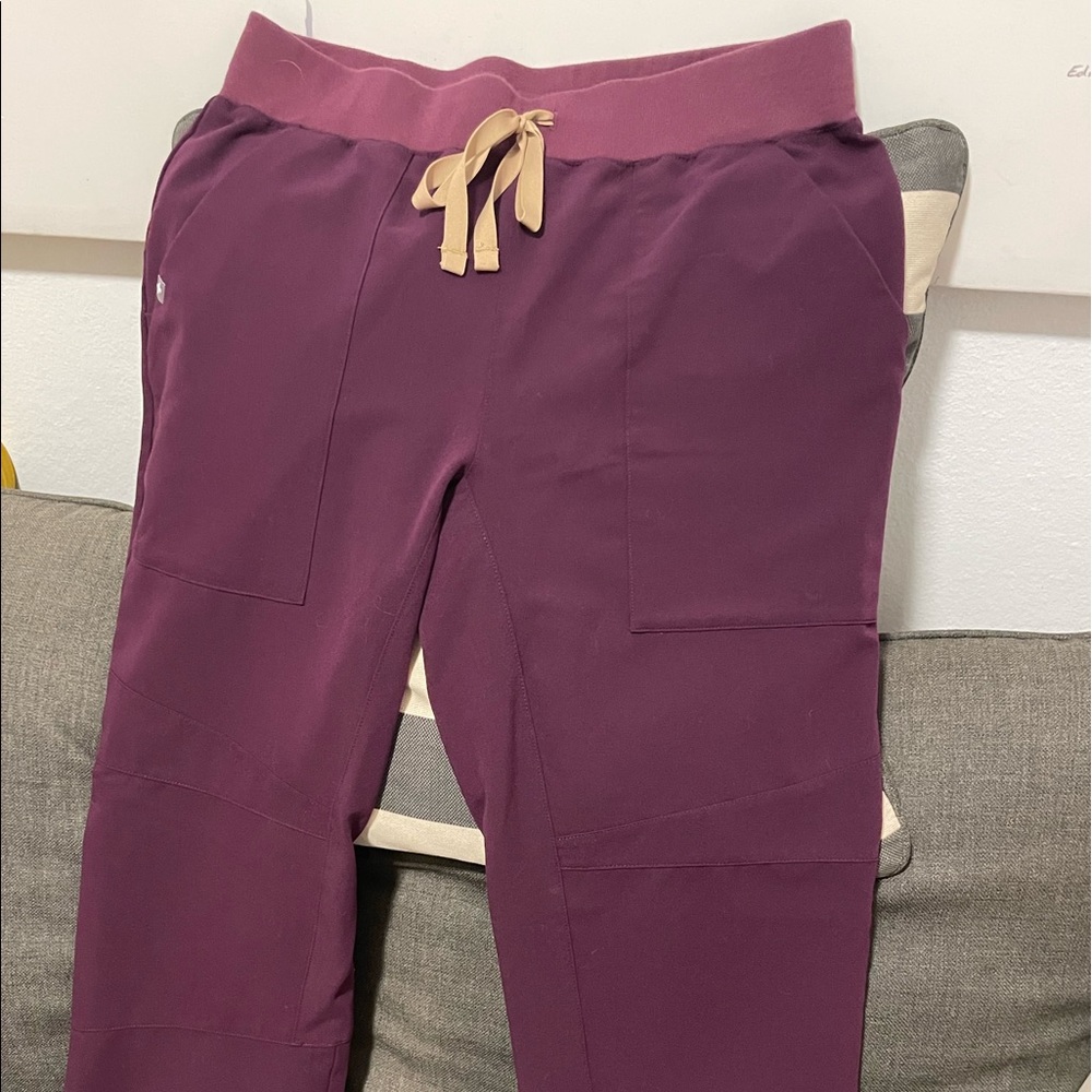 Figs : Purple Scrubs Pants :